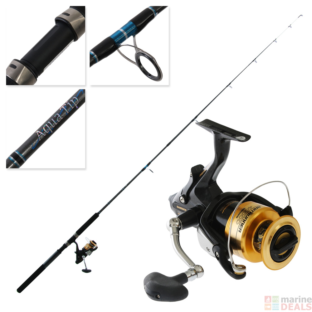 Buy Shimano Baitrunner 4000 D Aquatip Strayline Combo 7ft 4 8kg 2pc