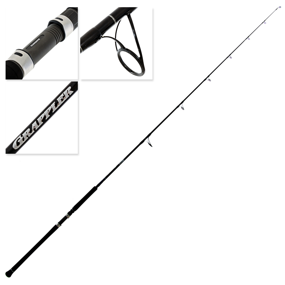 Buy Shimano Grappler Type C S82H Topwater Spin Rod 8ft 2in PE8 2pc online  at Marine-Deals.co.nz