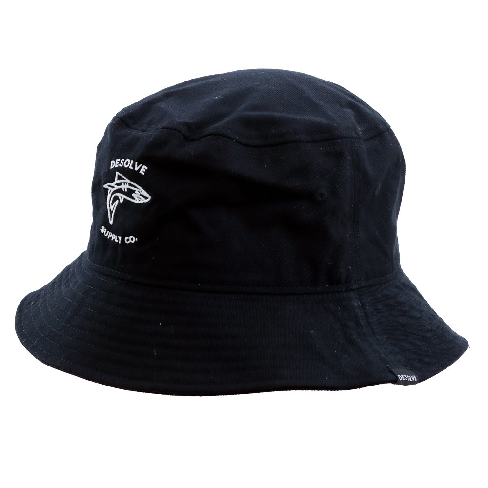 Buy Desolve Shark Bucket Hat Black L online at