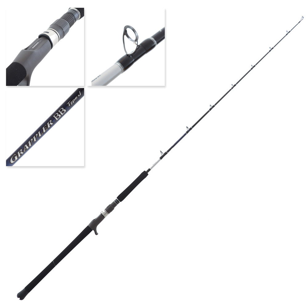 Buy Shimano Grappler BB Type J B566 OH Jig Rod 5ft 6in PE6 300g