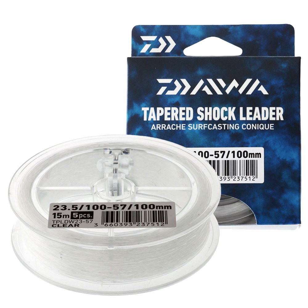 Buy Daiwa Arrache Surf Clear Tapered Leader Pack 15m