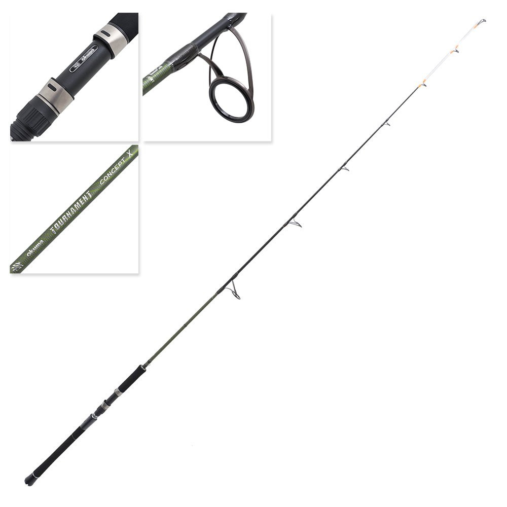 Okuma Tournament Concept X 702ML Spinning Rod 7ft 6-10kg 2pc