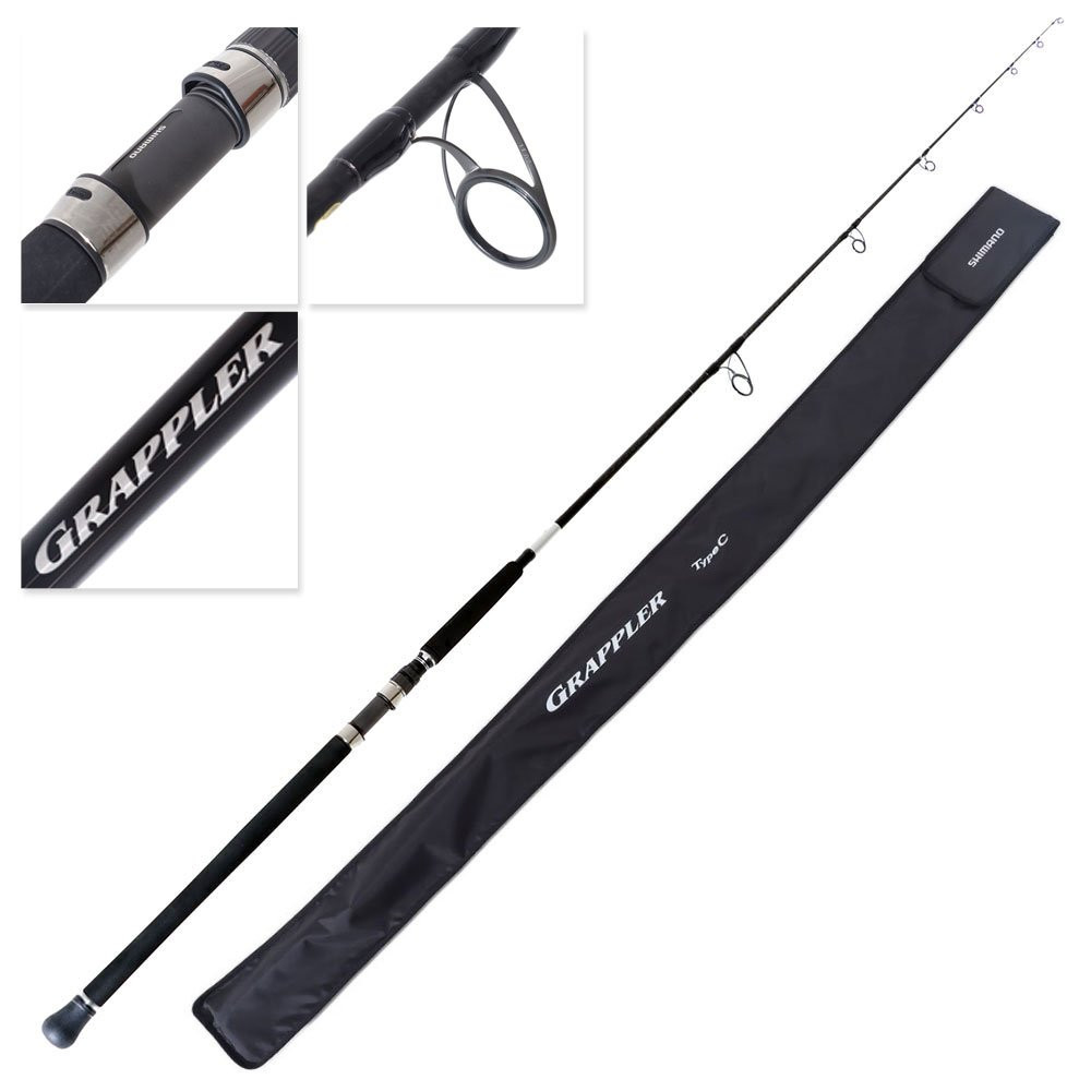 Spinning Rod Grappler Type C S82h Shimano Offshore Rod 21 Grappler