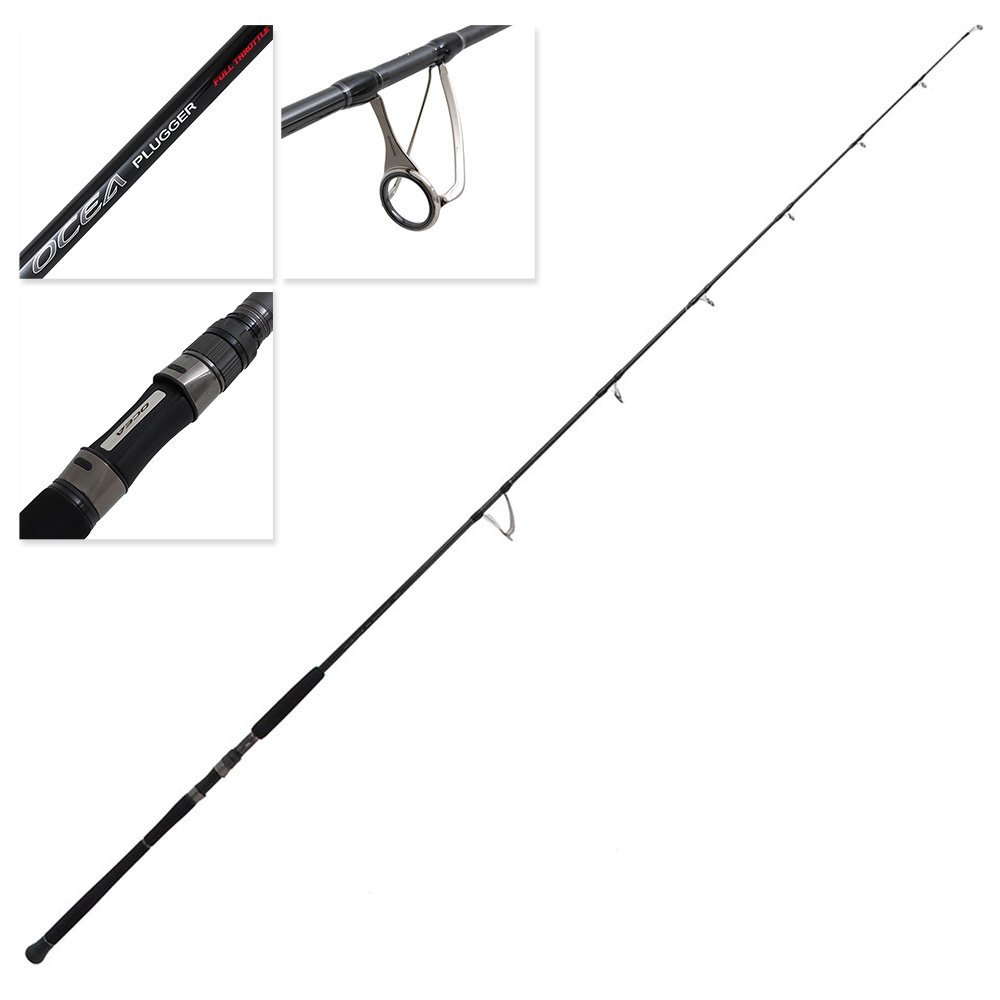 Shimano Ocea Plugger Full Throttle Heavy Topwater Rod 8ft 3in PE8