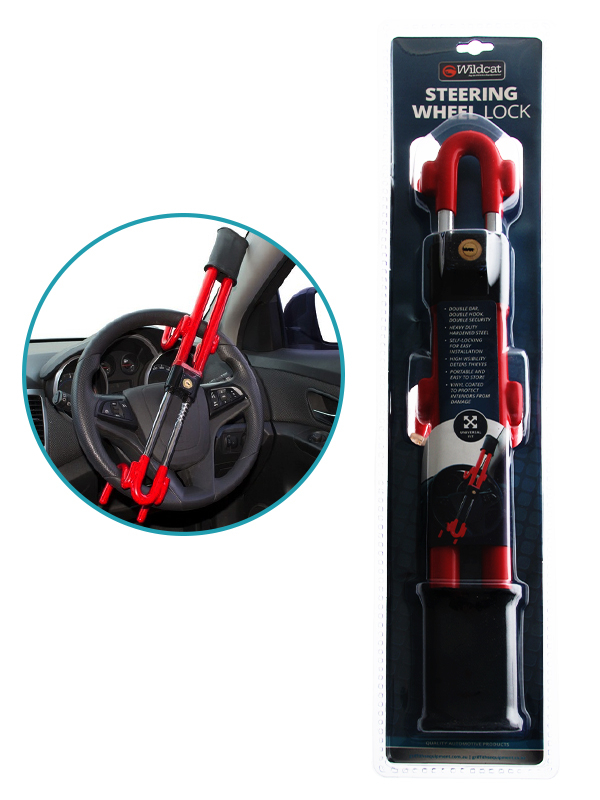 Nylon Claw Hook Steering Wheel Lock