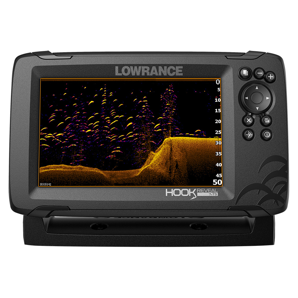 Hook-7X With HDI Skimmer Transducer, Fishfinder