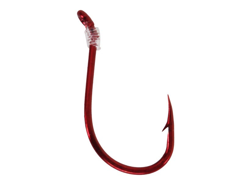 Mustad 92554npnr Big Red 6/0 Chemically Sharpened Hooks - for sale online