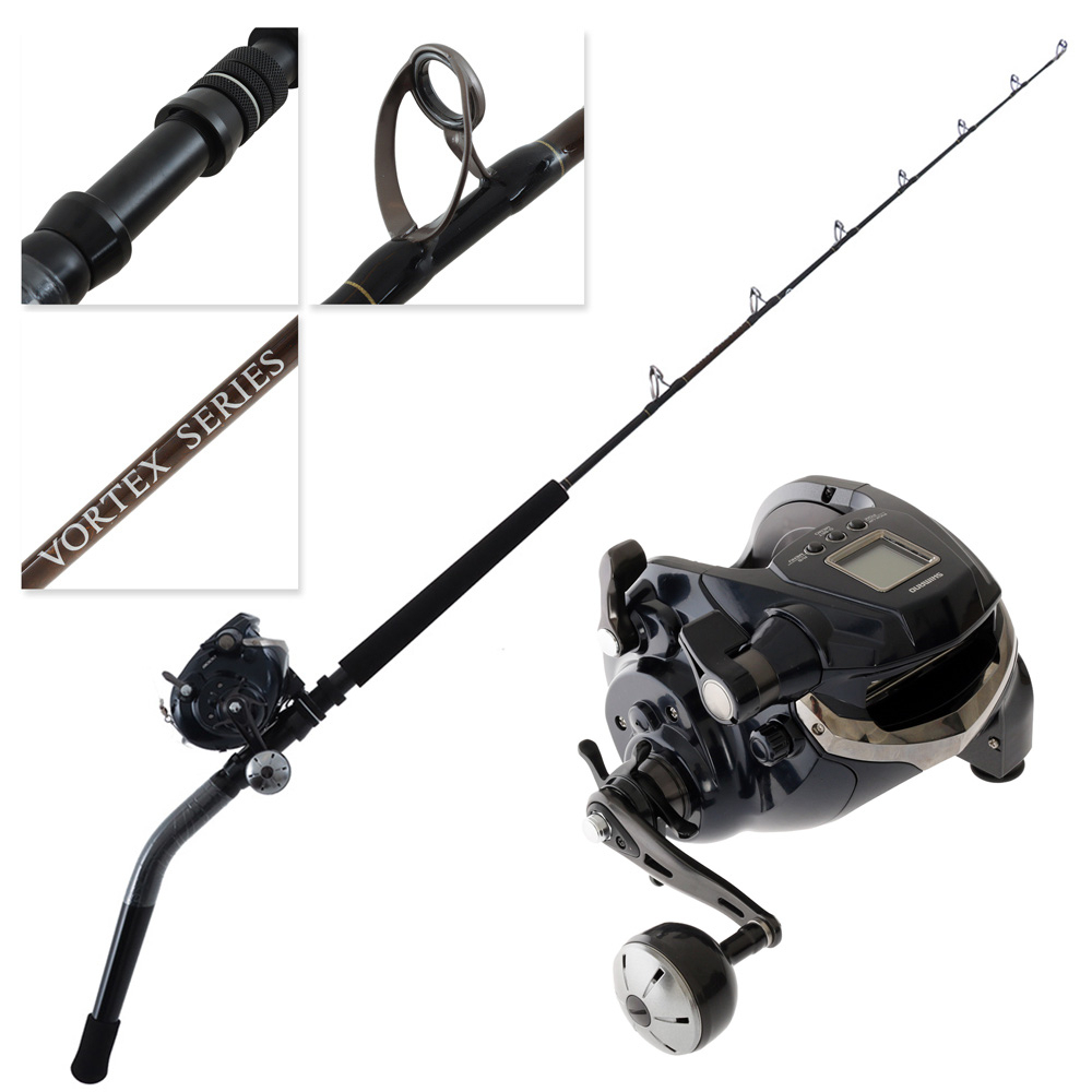 Buy Shimano Beastmaster 9000A Status Blue Water Bent Butt Deep Drop Electric  Game Combo 5ft 6in 22-36kg 2pc online at