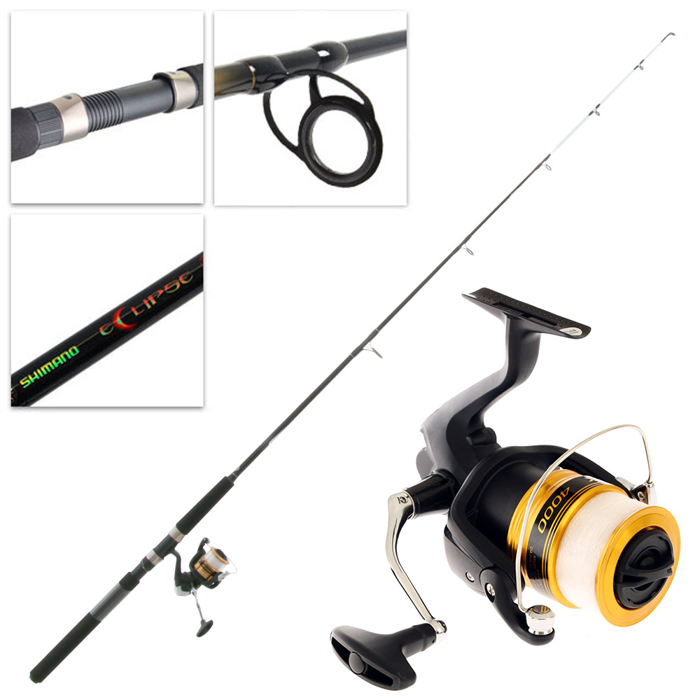 Buy Shimano FX 4000 FC Eclipse Spinning Combo with Line 6ft 4-8kg