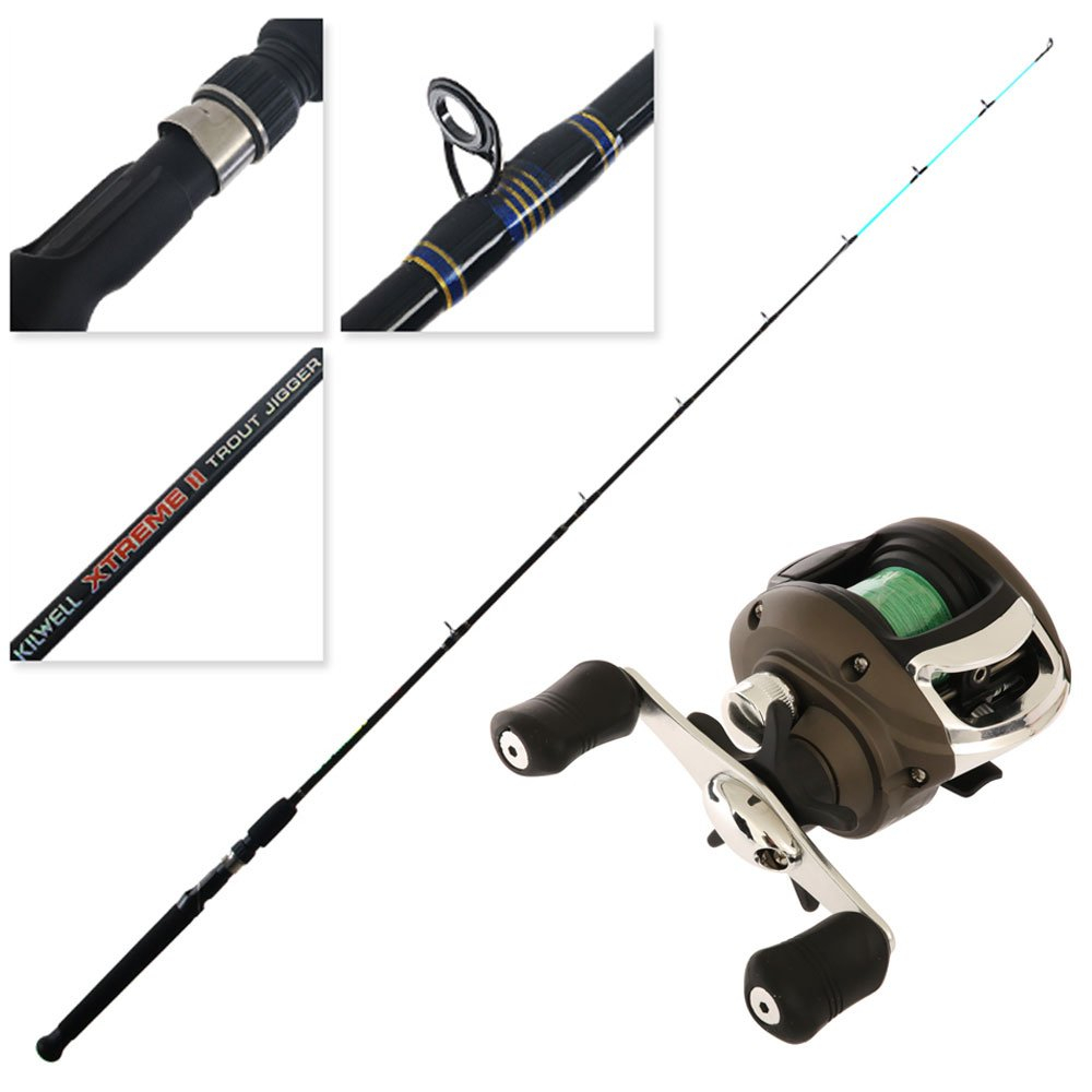 Buy Kilwell WEA200 Xtreme 2 562 Trout Jig Combo with Braid 5ft 6in