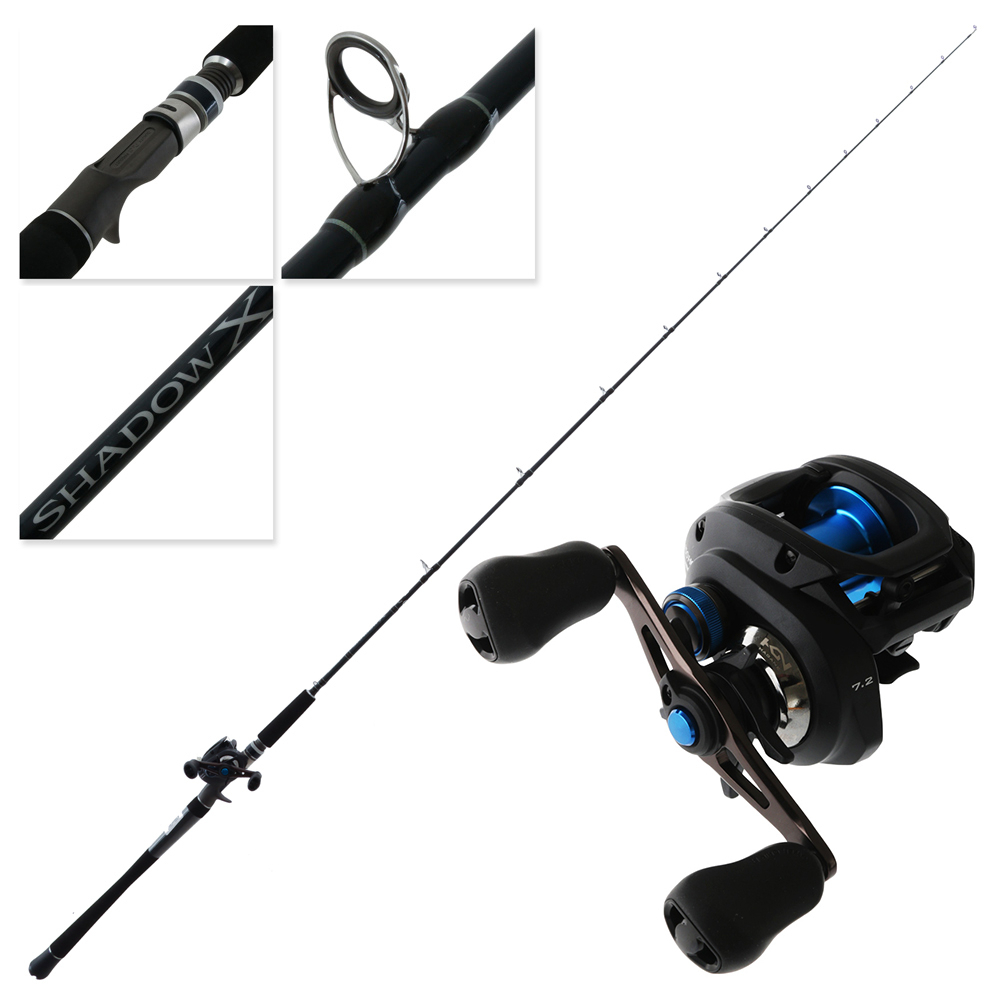 Buy Shimano SLX DC 150 HG Shadow X Baitcaster Combo 7ft 4-6kg 2pc online at