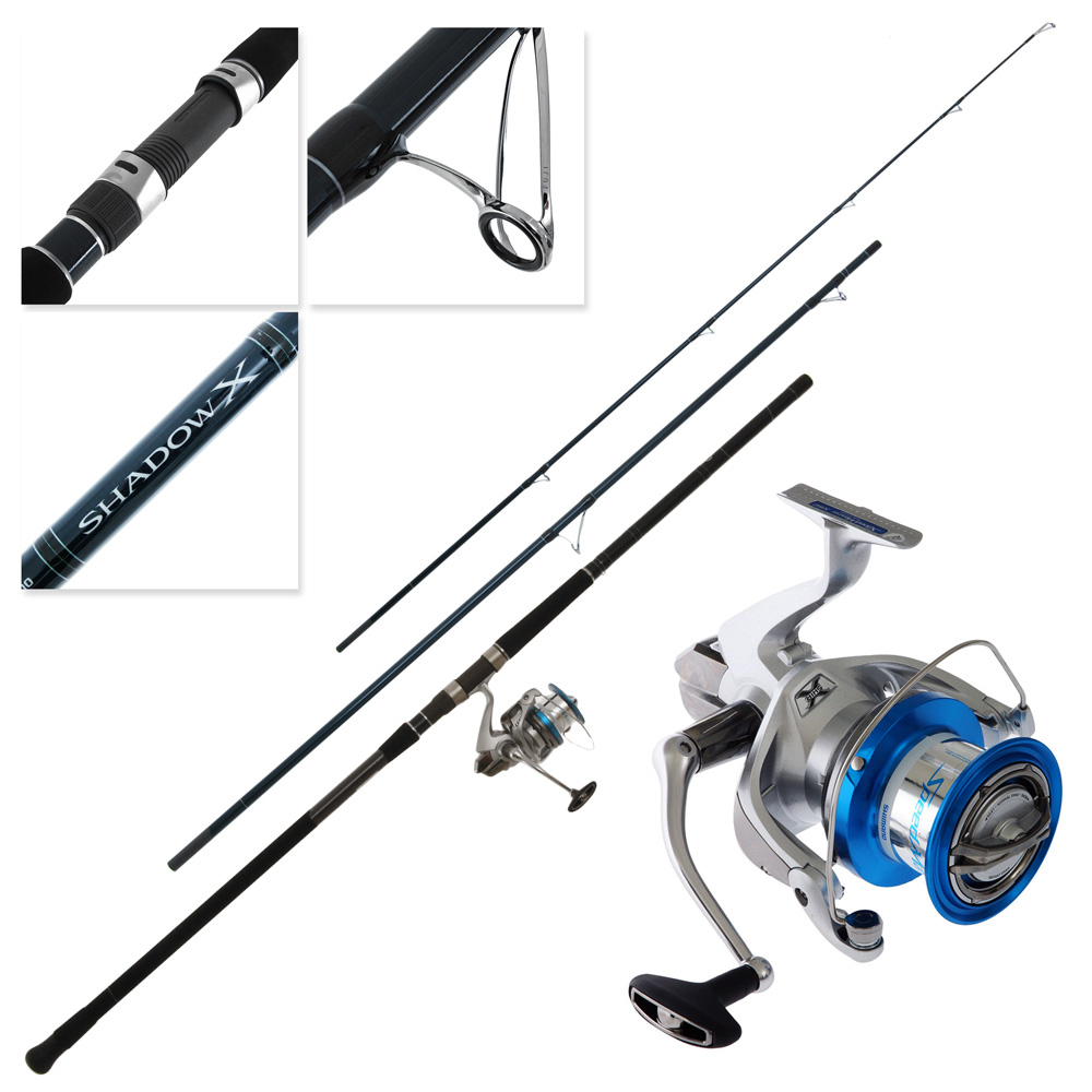 Buy Shimano Speedmaster 14000 Shadow X Surfcasting Combo 15ft 10-15kg 3pc  online at