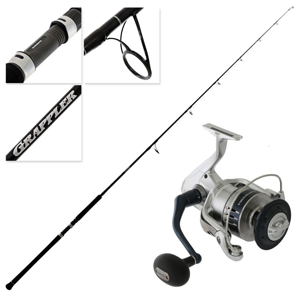 Buy Shimano Saragosa SW A 14000 XG Grappler Type C S82H Topwater Spin Combo  8ft 2in PE8 2pc online at Marine-Deals.co.nz