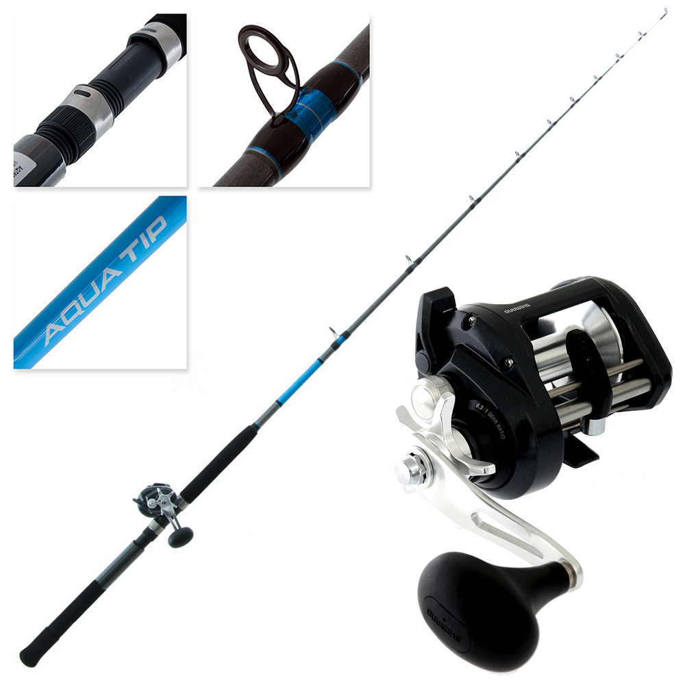 Buy Shimano Tekota 600 A-HG Aquatip Overhead Boat Combo 6ft 6in 6