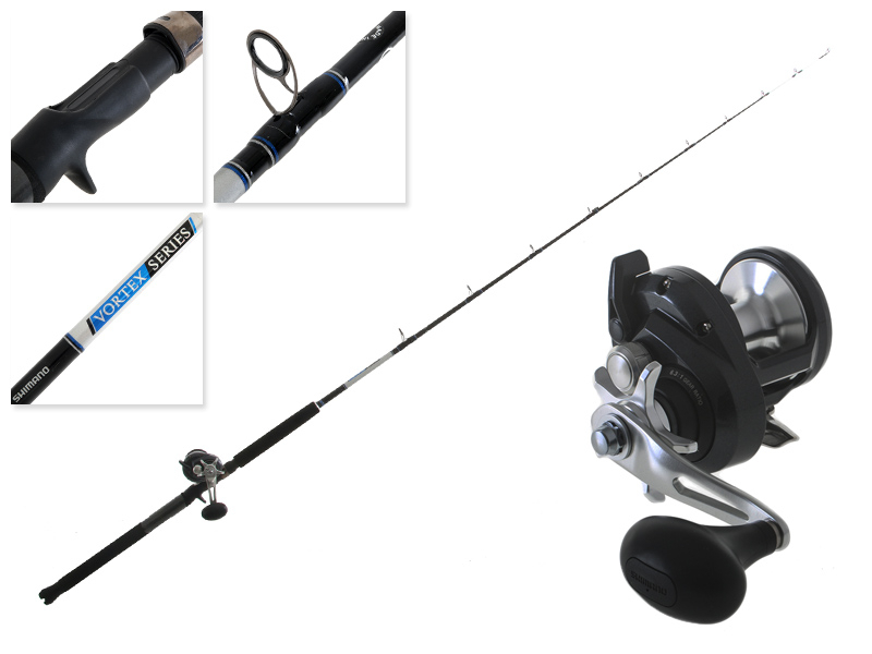 Buy Shimano Torium 14A HG and Vortex Overhead Rod and Reel