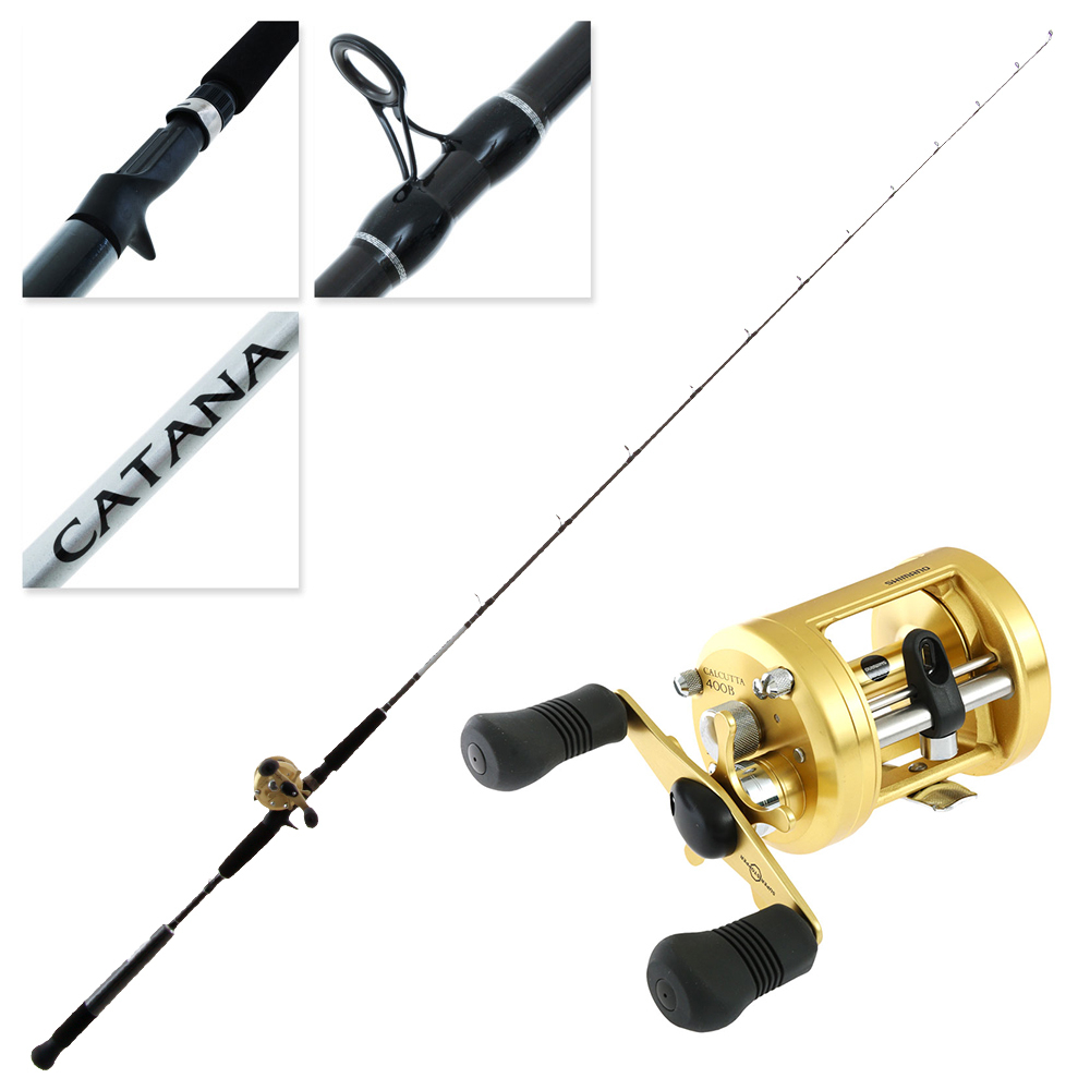 Buy Shimano Calcutta CT 400 B Catana Slow Jig Combo 6ft 6in 10