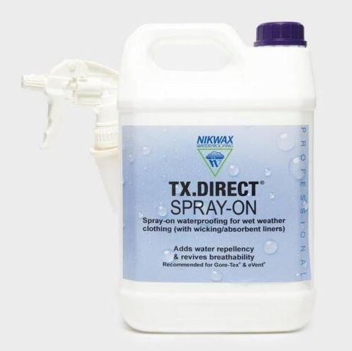 Nikwax TX Direct Spray-On Waterproof Solution 5L Care - Main Image