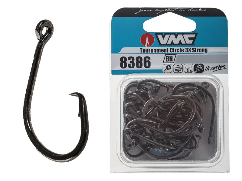 VMC 8386 Tournament Circle Hook - Circle / Recurve Hooks - Hooks - Fishing