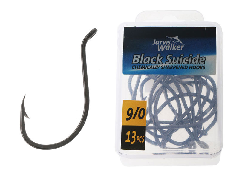 Buy Jarvis Walker Black Suicide Hooks Bulk Pack online at Marine
