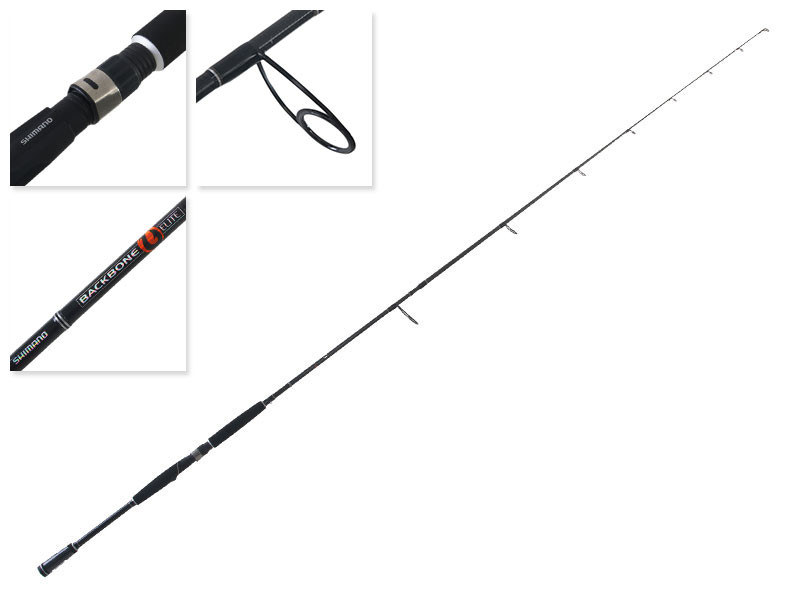 shimano backbone elite soft bait rod 15kg Overhead Game - BBB15FR designed shape that is easy to handle and fight fish with FishUSA Flagship Elite Spinning Rods