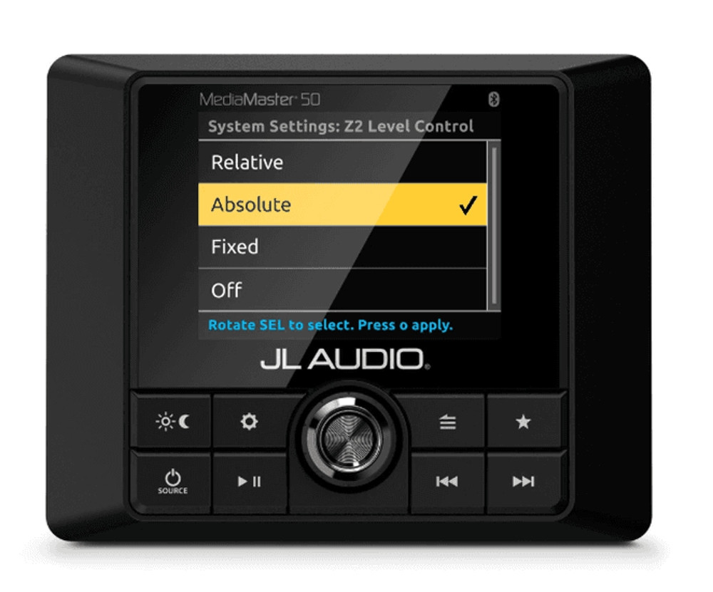 Buy JL Audio MM50 FullColour LCD Weatherproof Source Unit 25W online