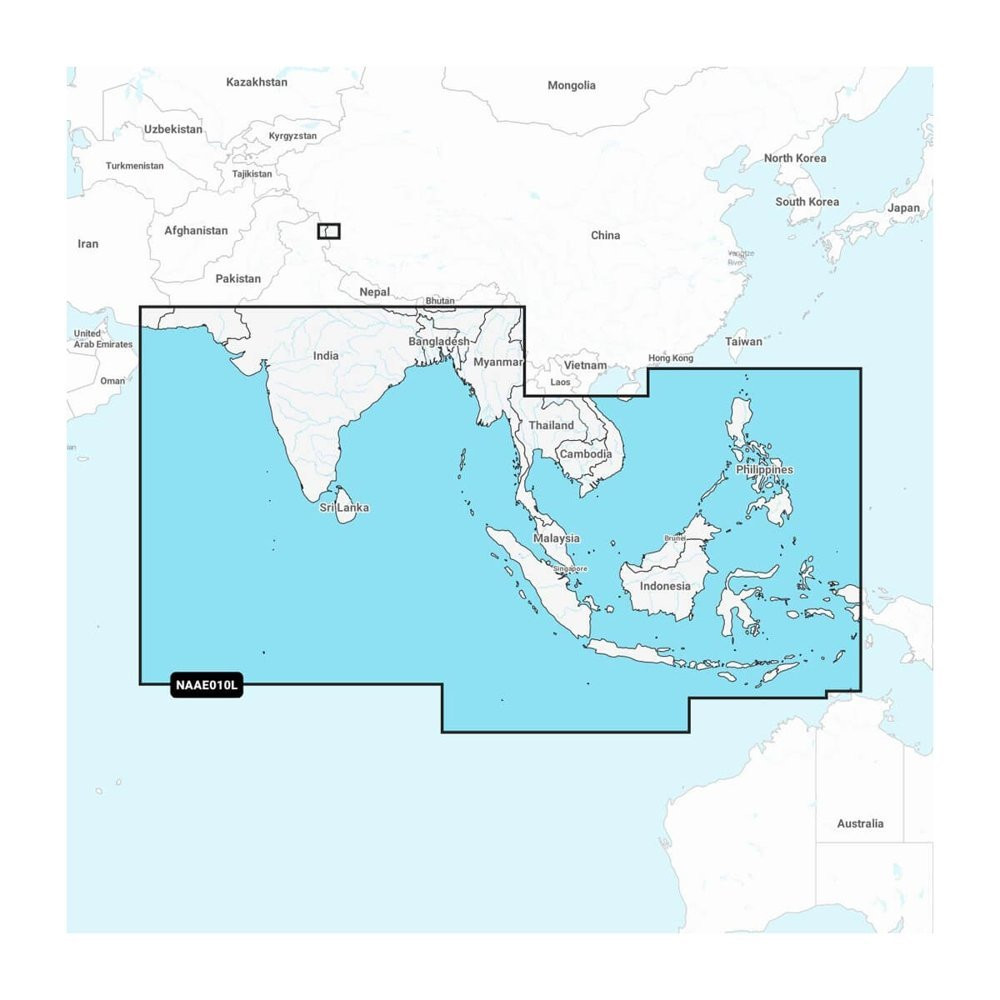 Navionics Plus Chart Card Indian Ocean and South China Sea SD/MSD - GPS ...