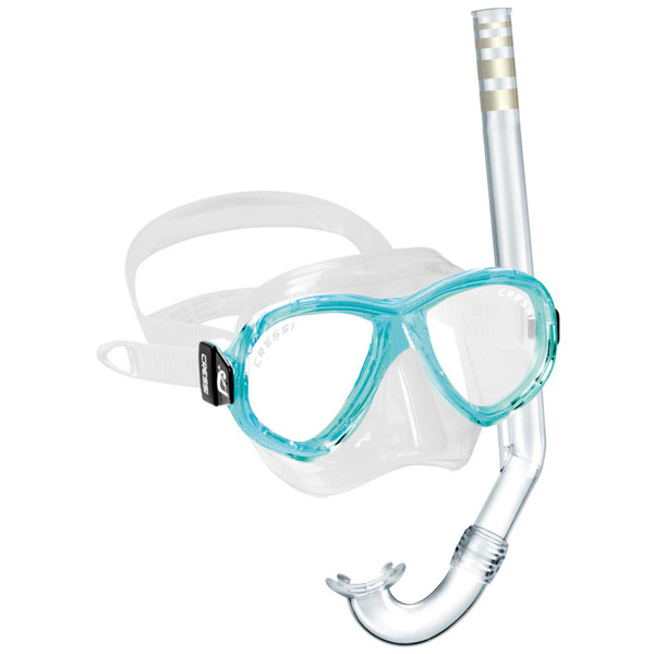 Buy Cressi Perla Mare Junior Dive Mask and Snorkel Set online at Marine