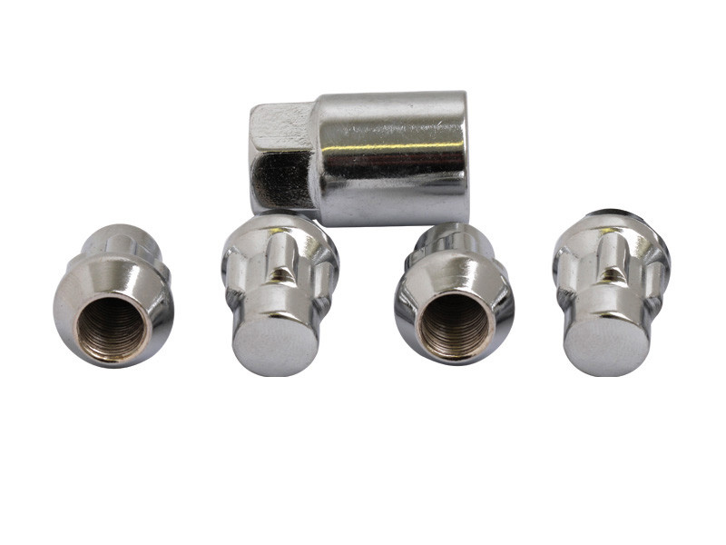 Buy Trojan Trailer Wheel 4 Piece Lock Nut Set with Socket 1/2in online