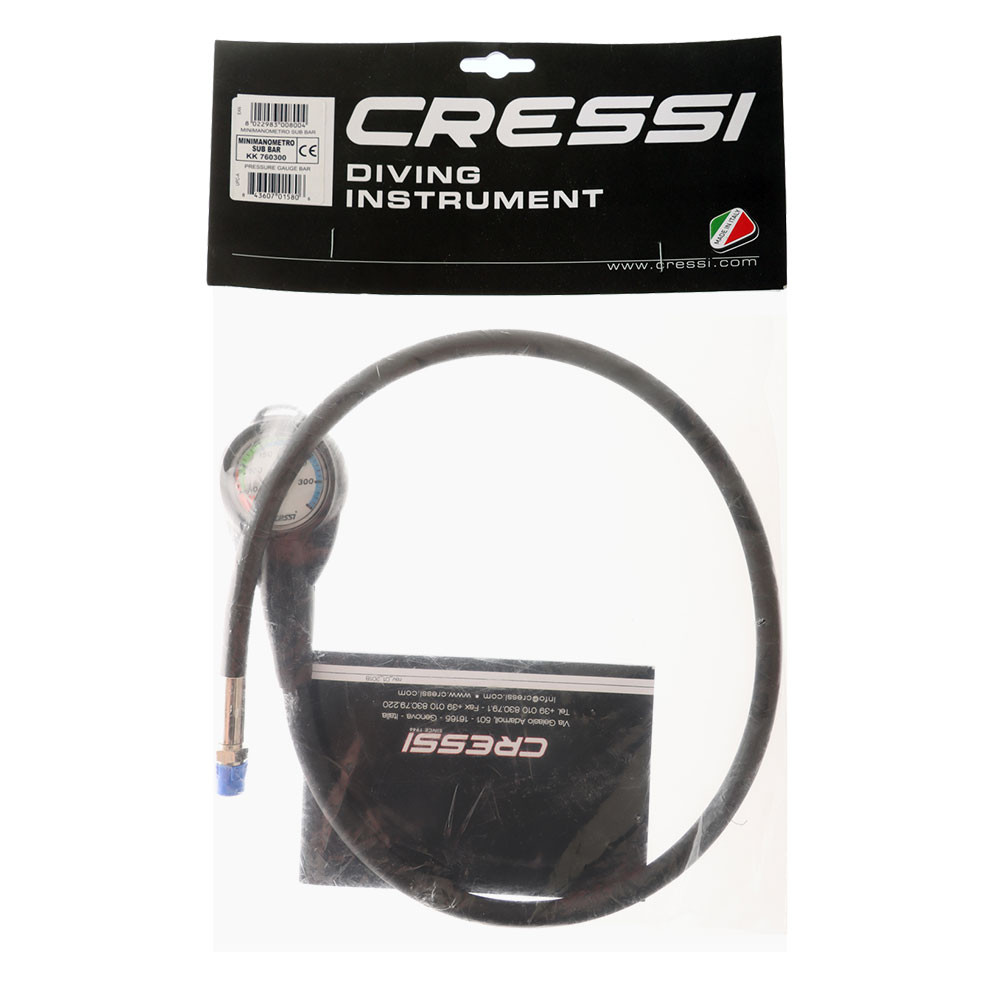 Buy Cressi Bar Pressure Gauge online at MarineDeals.co.nz