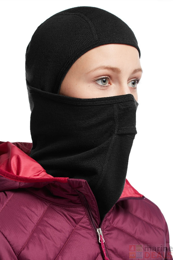 Buy Icebreaker Oasis Merino Balaclava Black online at Marine-Deals.co.nz