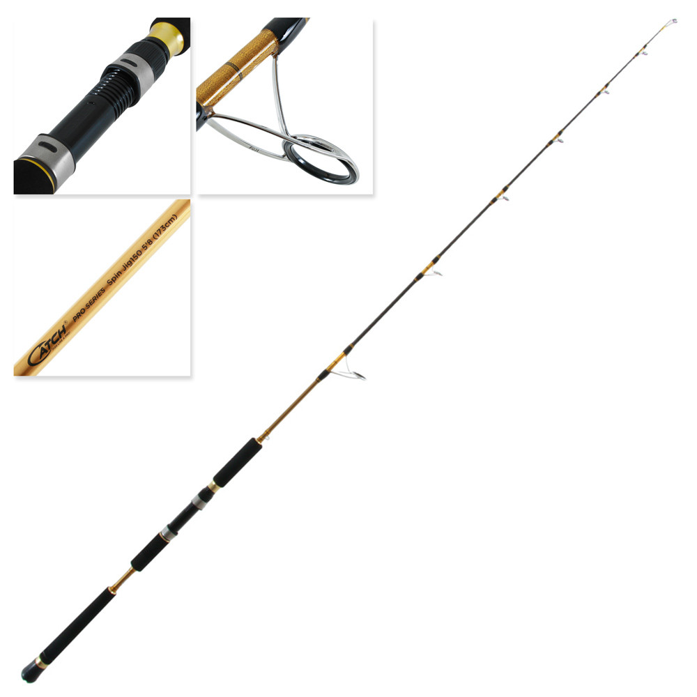 Buy Catch Pro Series Spin Jigging Rod 5ft 8in Pe2 4 1pc Online At Marine Deals Co Nz
