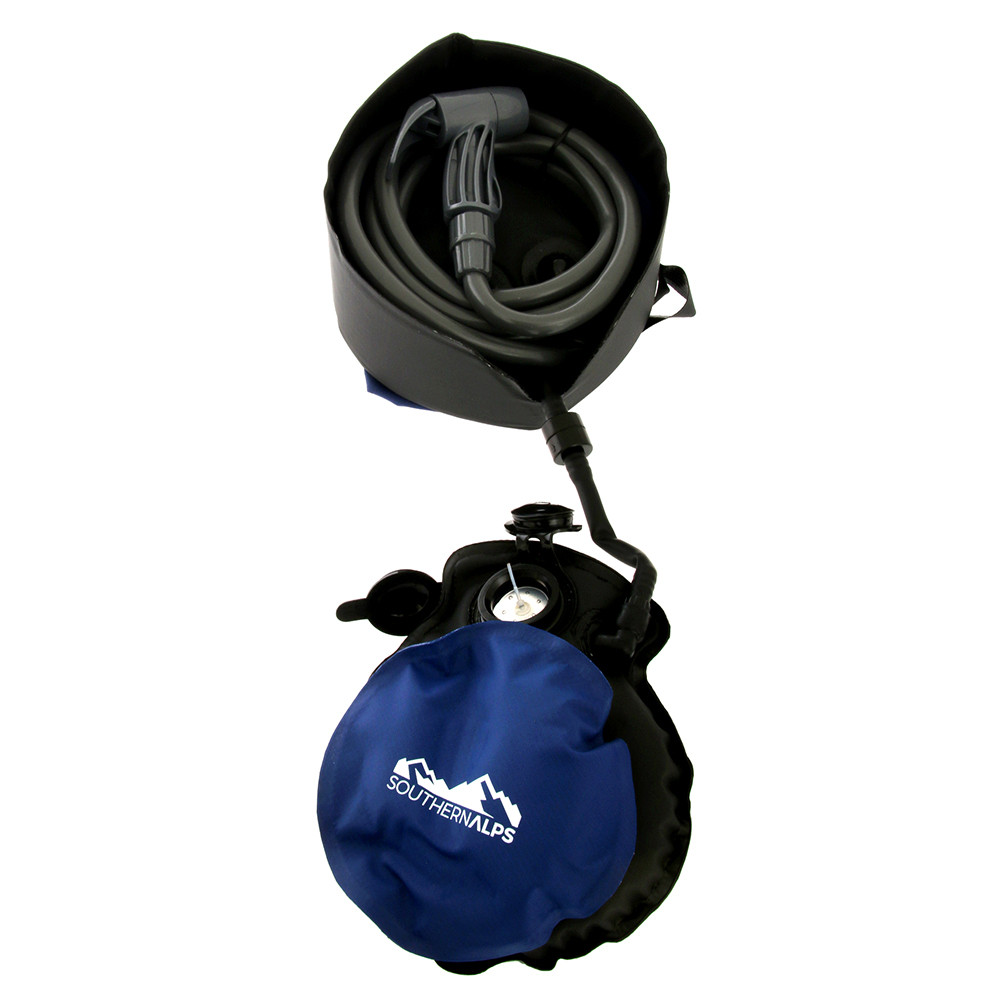 Buy Southern Alps Pressurised Portable Shower with Foot Pump 11L online