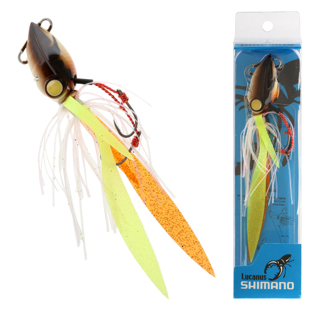 Buy Shimano Lucanus Slow Jig 60g Dungeness Crab online at MarineDeals
