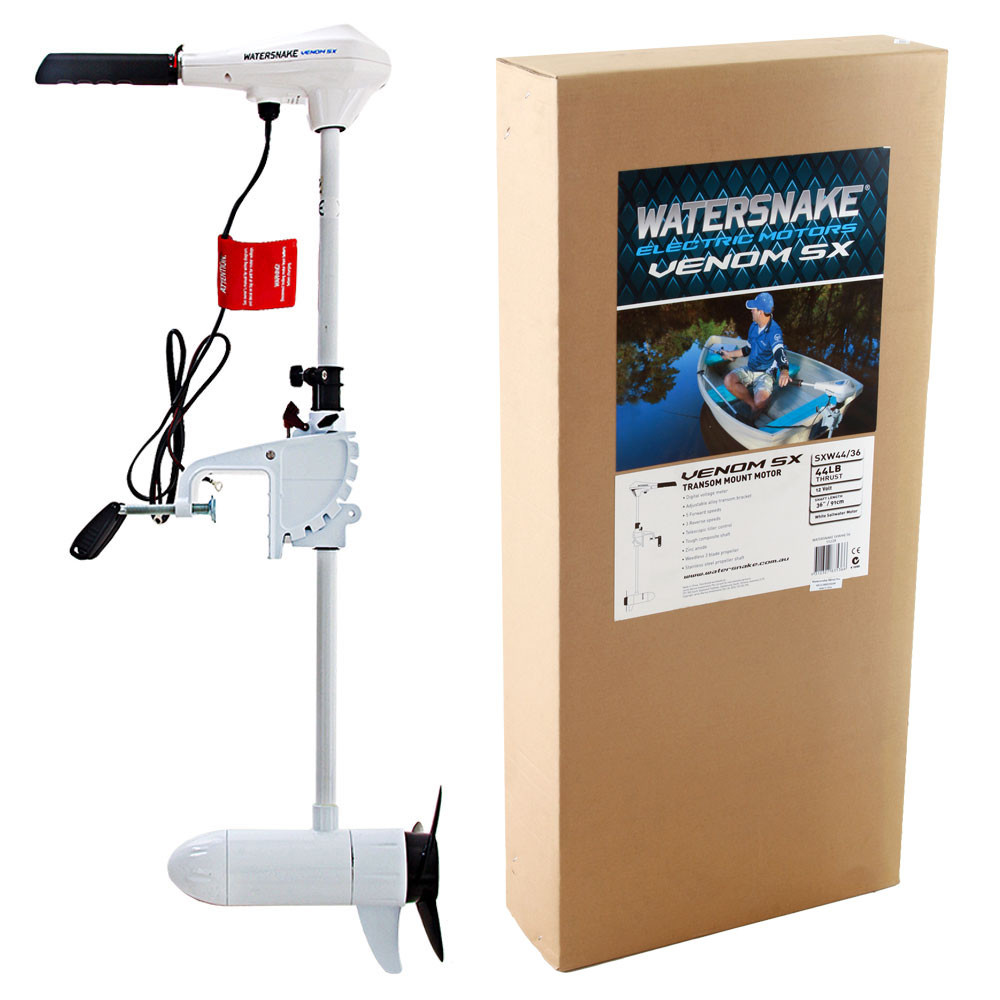 Buy Watersnake Venom SXW Transom Mount Electric Motor 36in 44lb online