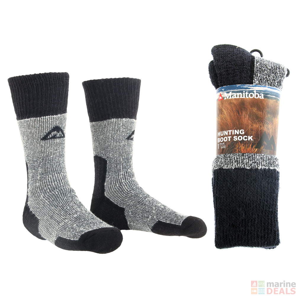 Buy Manitoba Merino Wool Hunting Socks online at MarineDeals.co.nz