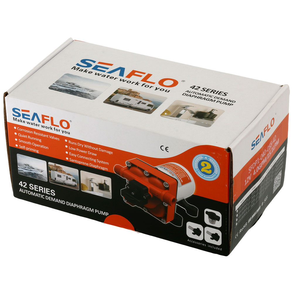 Buy Seaflo 42 Series Fresh Water Pump 12V 15LPM 55PSI online at Marine