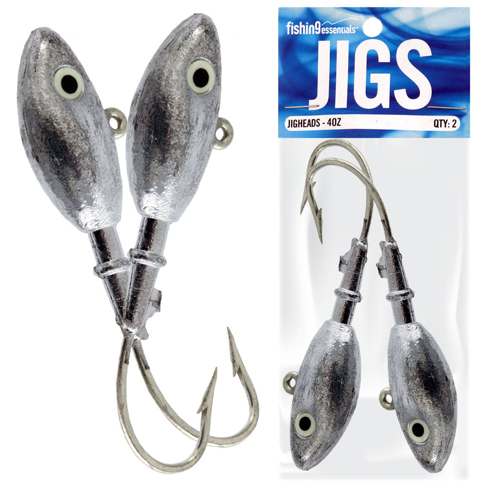 Buy Fishing Essentials Jig Head 4oz Qty 2 online at MarineDeals.co.nz