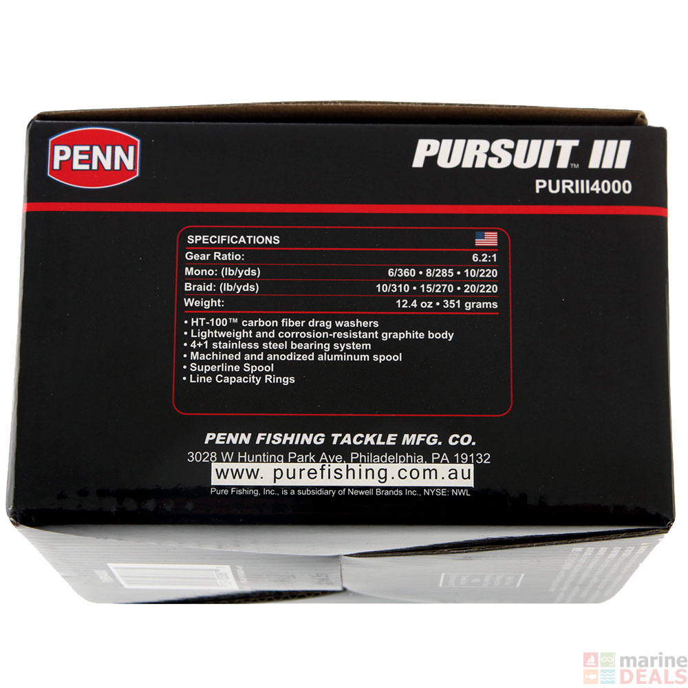penn pursuit iii 4000