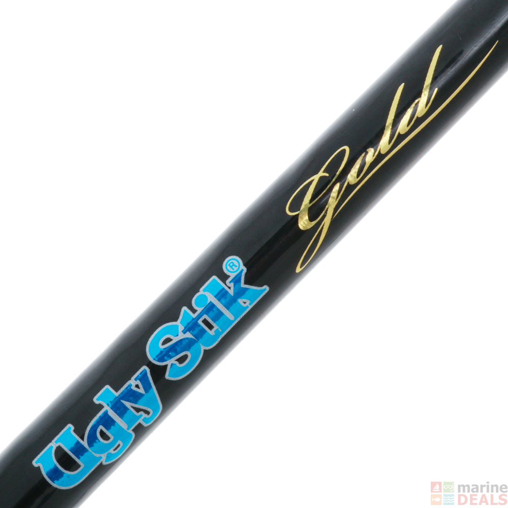 Buy Ugly Stik Gold Travel Baitcaster Rod 5ft 10in 610kg 3pc online at MarineDeals.co.nz