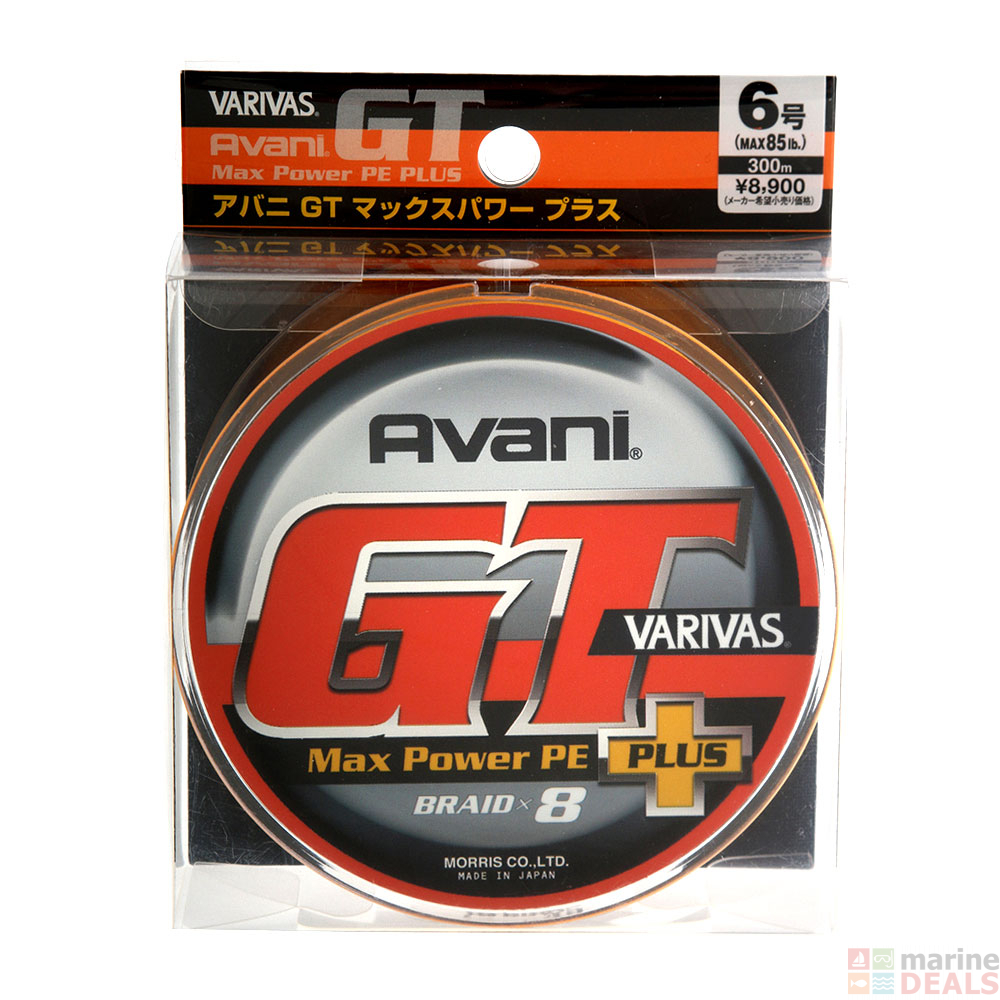 * VARIVAS Avani GT MAX POWER PE Plus 200m 8 Braided PE line 