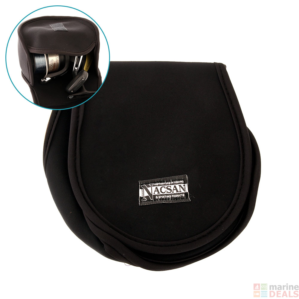Buy Neoprene Spinning Reel Cover Large online at Marine-Deals.co.nz