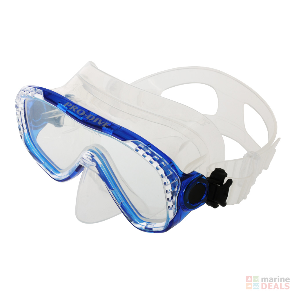 Buy ProDive Single Lens Silicone Dive Mask online at MarineDeals.co.nz