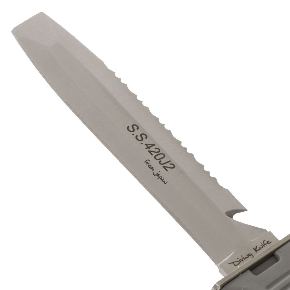 Buy ProDive Buddy Chisel Tip Paua Knife 136mm Yellow online at Marine