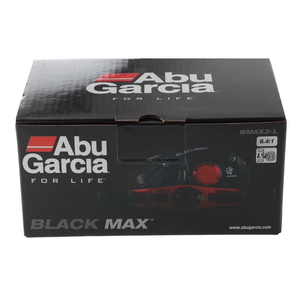 Buy Abu Garcia Black Max BMAX3L Low Profile Left Hand Baitcaster Reel
