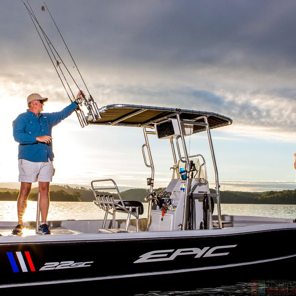 Buy Fishmaster Adjustable T Top Rod Holder online at MarineDeals.co.nz