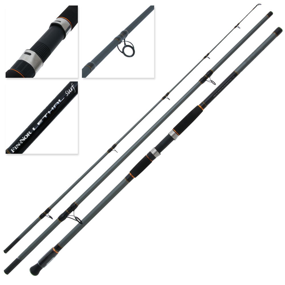 Buy FinNor Lethal LT 1303 Surfcasting Rod 13ft 815kg 3pc online at