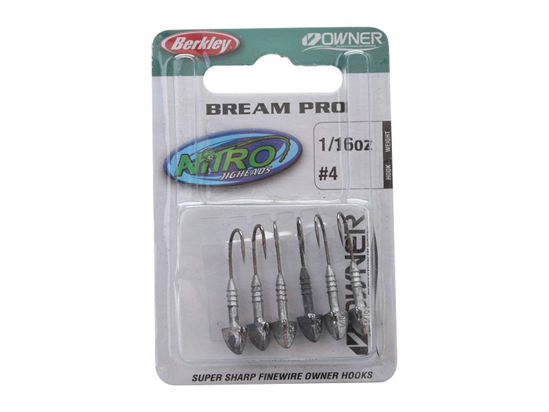 Buy Berkley Nitro Bream Pro Size 4 Jig Heads online at MarineDeals.co.nz