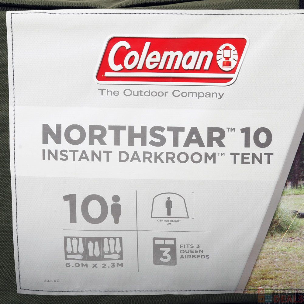 coleman instant northstar darkroom 10p