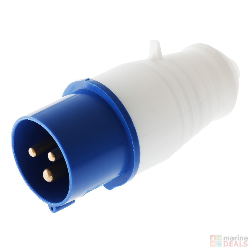 Buy Mains Site Caravan Plug Male online at MarineDeals.co.nz