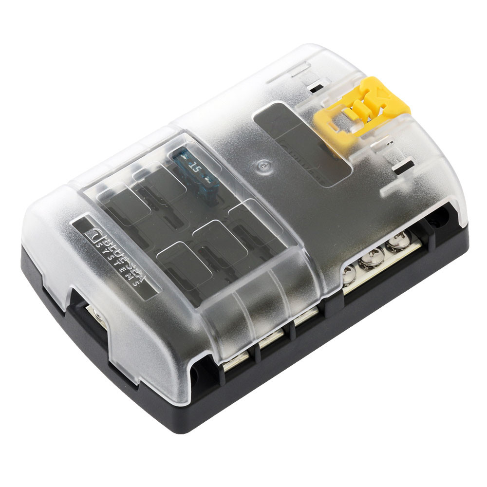 Buy Blue Sea ST Blade Fuse Block - 6 Circuits with Negative Bus and